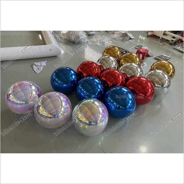 Inflatable Mirror Spheres Party Small Disco Balls Sealed Inflatable Mi