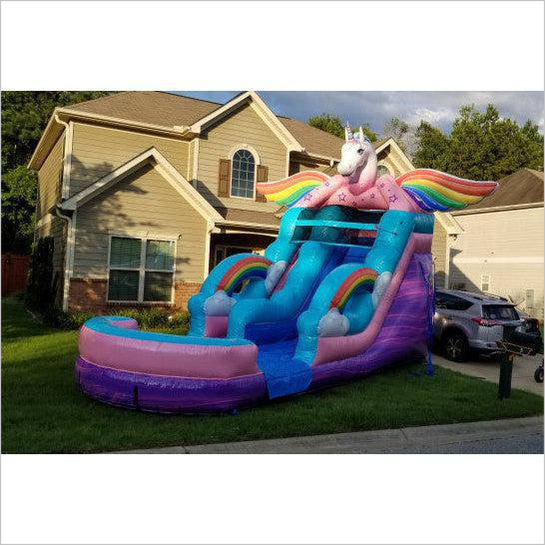 Inflatable Splash Jump Slide Water Bounce main image 0