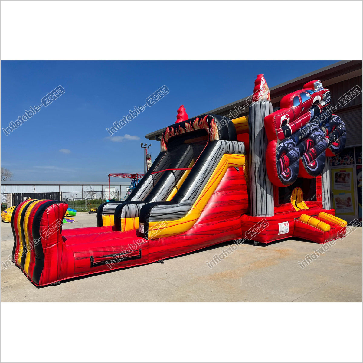 Truck Bounce House Slide Combo Adventure All Fun Bouncing Inflatables