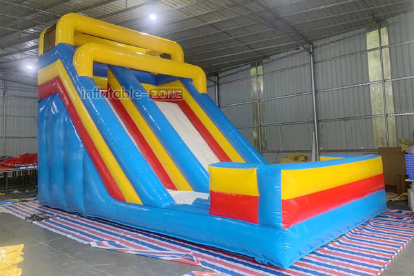 Giant Inflatable Dry Slide Inflatable Bouncer Entertainment Jumping Commercial Single Lane Adults Kids Inflatable Slide