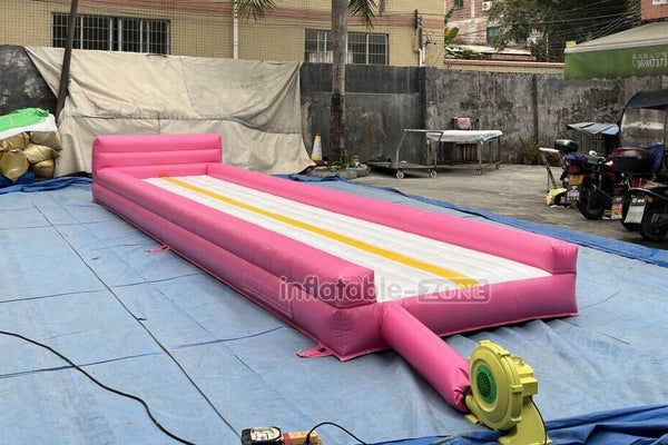 Best Inflatable Gymnastics Tumbling Mat Gymnastic Floor Run Track Sports Equipment Inflatable Bouncy Track