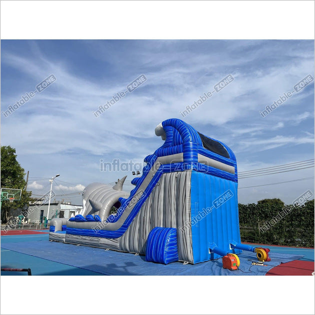 Inflatable Shark Water Slide Shark Blow Up Water Slide Shark Bounce Ho