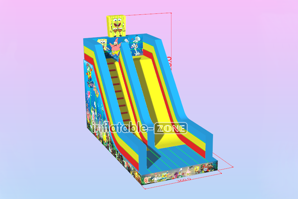 Inflatable-Zone Design Outdoor Inflatable Blow Up Slides Backyard Bouncers And Party Inflatable Single Lane Slide