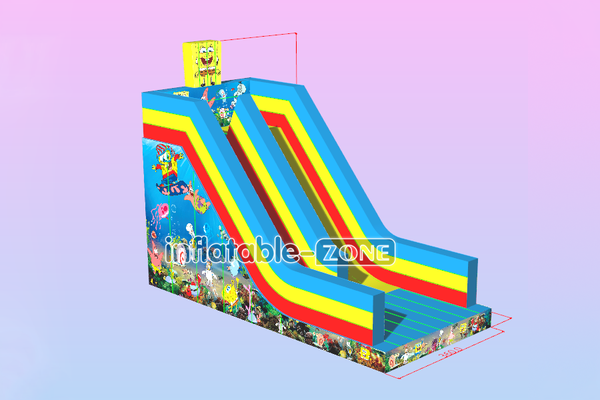Inflatable-Zone Design Outdoor Inflatable Blow Up Slides Backyard Bouncers And Party Inflatable Single Lane Slide