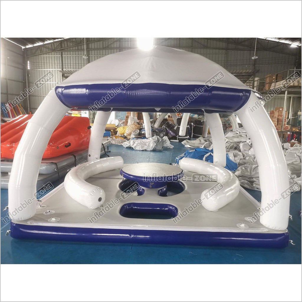 water tent Floating Tent Camping Inflatable Floating Water Tent Beach Bar Commerc