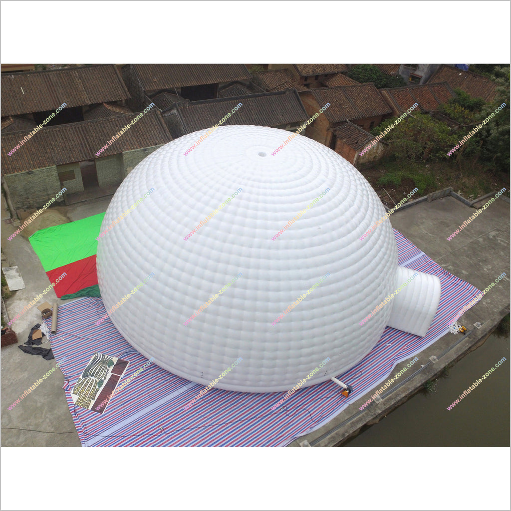 Outdoor Inflatable Igloo Dome Tent Glamping Waterproof Event Inflatable Sphere Tent Air Tent House For Camping