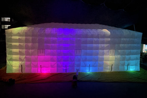Inflatable Party Tent Led Light Blow Up Night Club Outdoor Events Inflatable Nightclub Tent