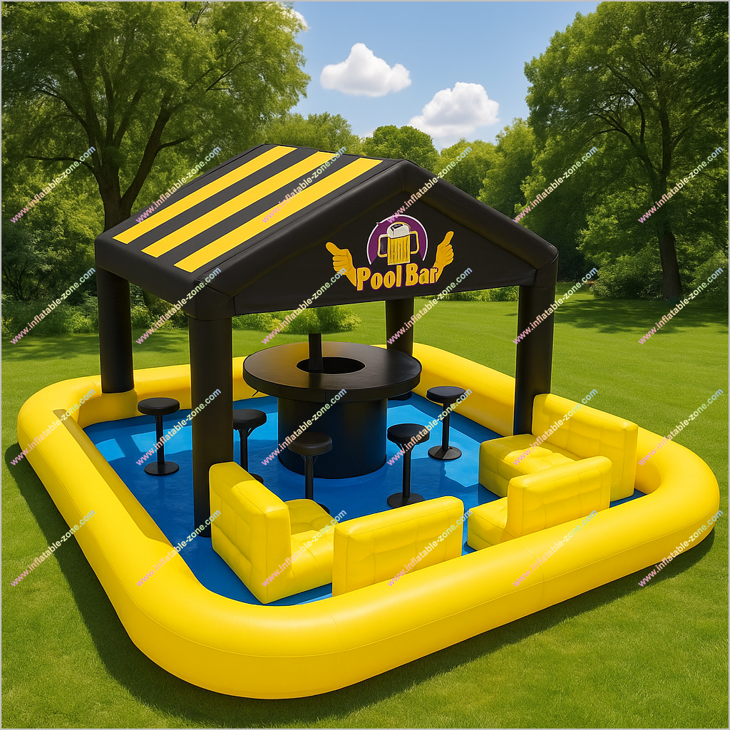 Inflatable Pool Bars Outdoor Family Activities Near Me Swimming Pools