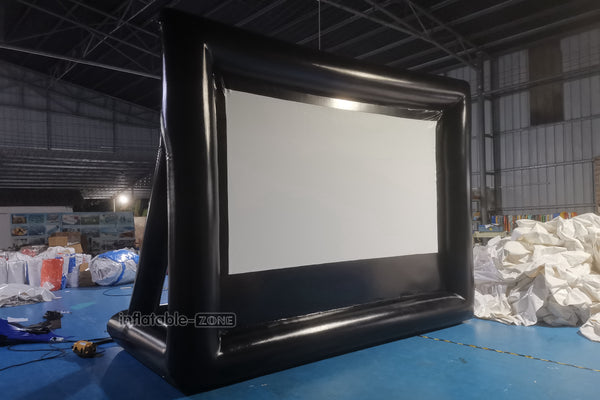 Advertising Inflatable Projection Screen Blow Up Inflatable Movie Screen For Outdoor And Indoor Events