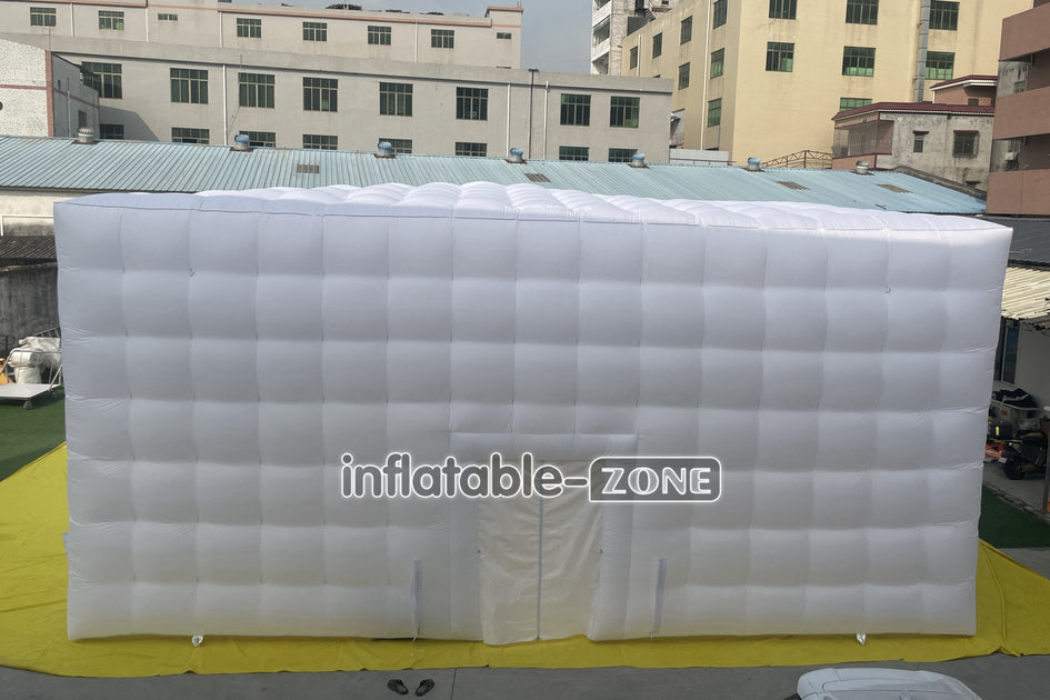 Giant White Wedding Inflatable Cube Tent Large Party Inflatable Tent H –  Inflatable-Zone
