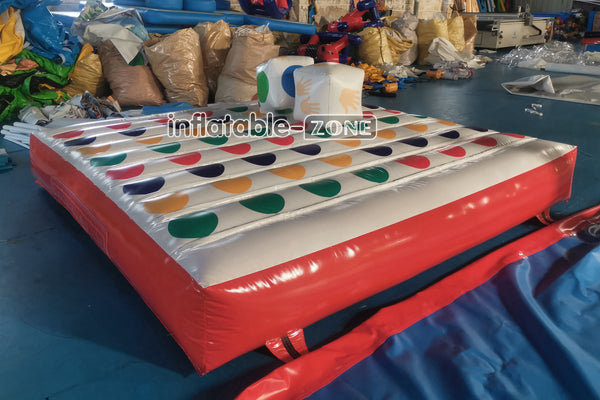 Classic Twister Game Party Inflatable Mattress Inflatable Twister Sports Games Bed For Indoor Outdoor