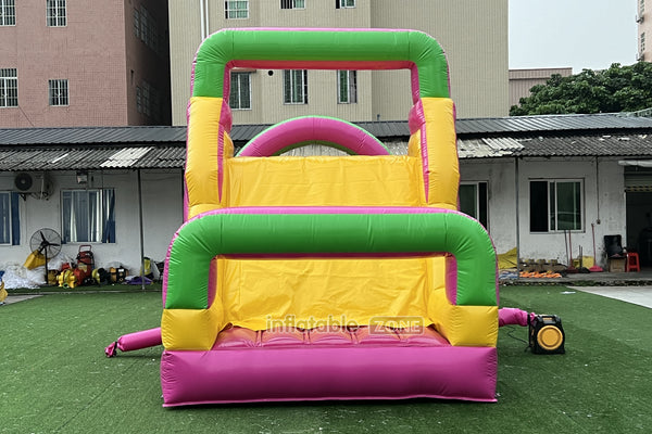 Large Obstacle Course Party Event Energy Challenge Sports Inflatable Obstacle Jumping Castle Bouncer With Slide