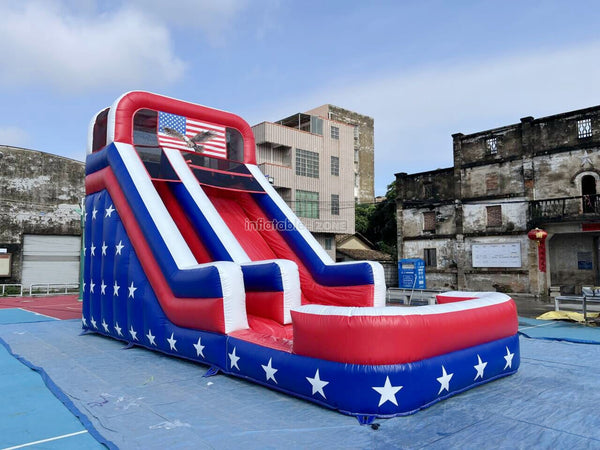 American Giant Inflatable Water Slide Blow Up Slide For Party Events