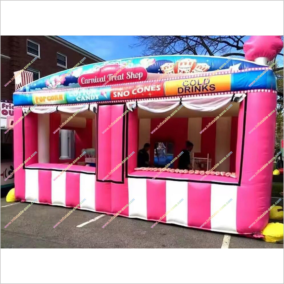 Show Stall Inflatable Concession Stand Tent Booth Carnival Treat Shop