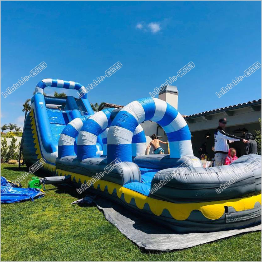 Philippines Water Park Bouncy Castle Water Slides Inflatable Water