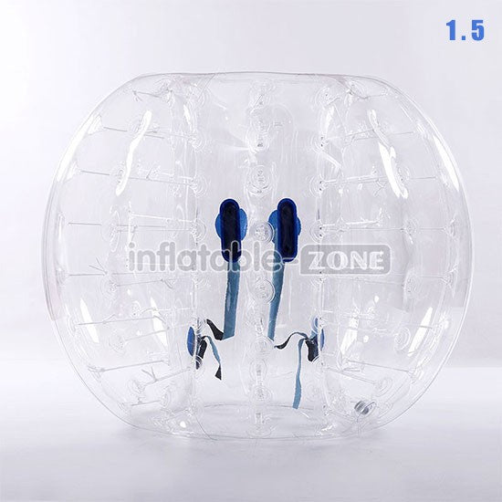 10Pcs 1.5M Clear PVC Bubble Football Soccer Bumper Ball