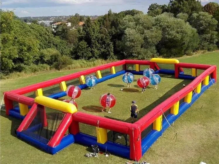 Score Big with Inflatable-Zone's High-Quality Inflatable Soccer Fields