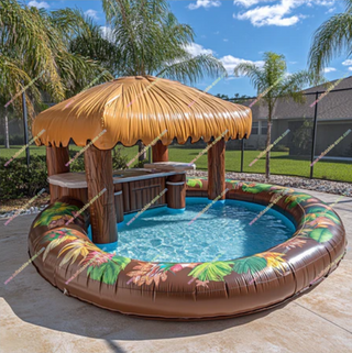 Inflatable Tiki Bar