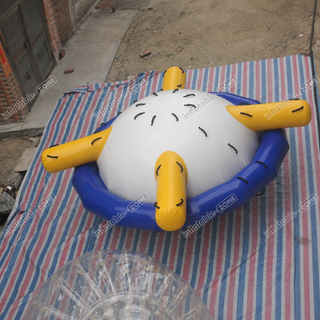 Conquer the waves with our Sealed Inflatable Saturn Obstacles! Crafted from 0.9mm PVC tarpaulin, these inflatable obstacles are designed for water park adventures. Jump, climb, and conquer the challenge as you navigate through the waves. Get ready for an unforgettable aquatic experience!