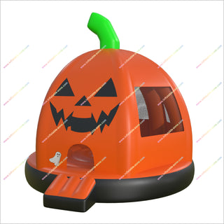 Outdoor Inflatable Halloween Pumpkin Bounce House Near Me Jack O Lantern Face Bouncy Castle Business For Sale - Inflatable-Zone