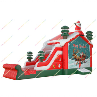 Christmas Party Decoration Massive Bounce House Large Inflatable Slide Rental Buy Bouncy Castle Slide Combo Prices - Inflatable-Zone