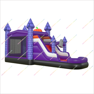 Halloween Party Games Bounce Houses With Water Slides Inflatable Pool Rental Near Me Jumping Castle Waterslide Combo - Inflatable-Zone