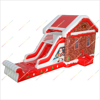 Christmas Parties Bounce Houses Slides Inflatable Yard Games Buy Childrens Bouncy Castle Jumper Slide Combo Rental - Inflatable-Zone