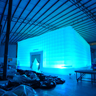 Led Light Inflatable Nightclub Inflatable Discos Tent Club Nightclub Bouncy Castle - Inflatable-Zone