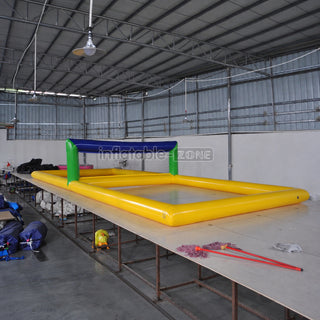 Inflatable Volleyball Court Pool Inflatable Water Volleyball Floating Court - Inflatable-Zone