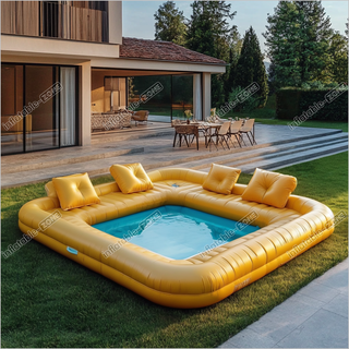 Portable Inflatable Sofa Pool Holiday Games Sofa Shape Inflatable Pool