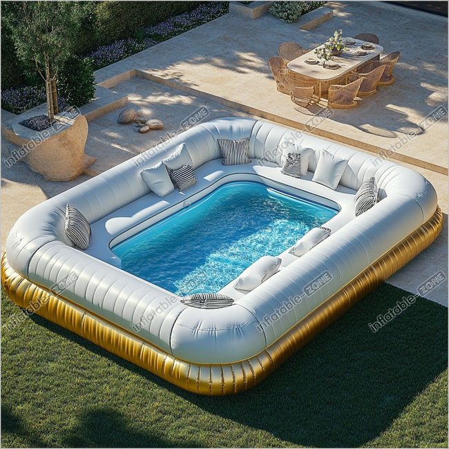 Vibrant Inflatable Sofa Pools Funny Adult Games Inflatable Sofa Pool S