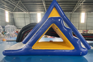 Inflatable Floating Water Park Games Inflatable Water Play Slide Inflatable Water Climbing Wall For Lake