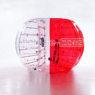 Indulge in indoor fun with 1.5M At Bubble Soccer Indoor Bubble Soccer! Take the game to the next level with our Super Bubble Ball in striking Half Red design. Get ready for laughter and excitement with this thrilling inflatable activity!