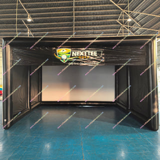 Best Commercial Golf Simulator Enclosure With Impact Screen