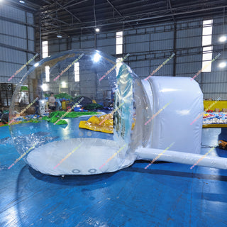 Snow Globe Inflatable Outdoor Blow Up Bubble House Yard Inflatable Snow Globe Party Photo Booth Rental - Inflatable-Zone