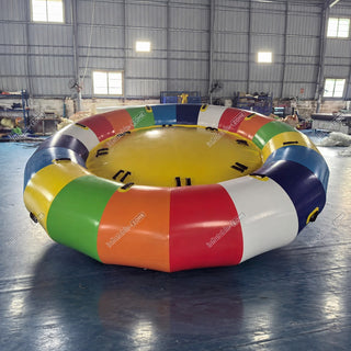 Commercial Water Boat Towable Inflatable Rotating Water Toys Inflatable Disco Boat Water Games For Adults - Inflatable-Zone