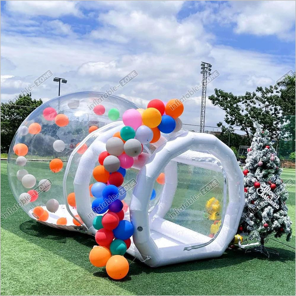 Aufblasbares Bubble House klares Zelt in die Luft jagen