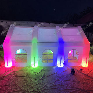 Large Inflatable Tent Outdoor Inflatable Party Tent Led Light Wedding Inflatable Tents - Inflatable-Zone