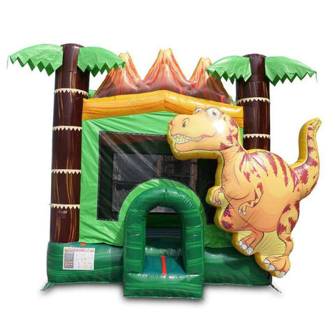 Dinosaur Bouncy Castle Play Yard Inflatable Bounce House Jumpers For Parties