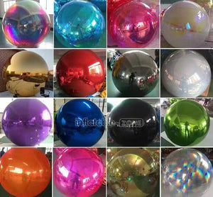 Inflatable Disco Mirror Balls Party Reflecting Light Balls Multicolour Mirror Balls For Sale