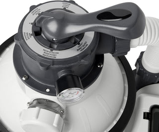1500 GPH Pump Flow Rate Improved Circulation and Filtration INTEX SX1500 Krystal Clear Sand Filter Pump