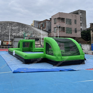 Giant Inflatable Football Pitch Playground Soccer Field For Outdoor Sport And Play - Inflatable-Zone
