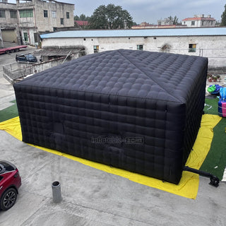 Large Black Inflatable Nightclub Portable Blow Up Club Mobile Inflatable Party Tent - Inflatable-Zone