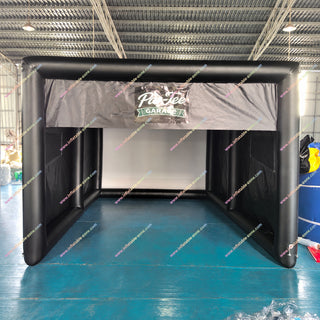 Professional Inflatable Golf Simulator Tent Indoor Sport Golf Impact Screen Enclosure Inflatable Hitting Cages - Inflatable-Zone