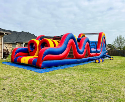 Inflatable bounce house for kids, commercial bounce castle with slide for inflatable park