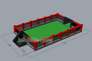 Inflatable-Zone Design Large Inflatable Soccer Arena Game Commercial Inflatable Football Field