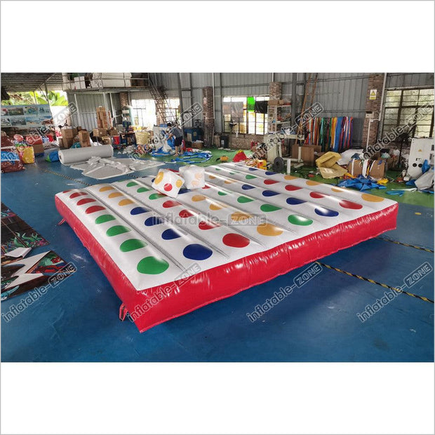 Super Fun Jumbo Inflatable Twister Game Indoors Or Outdoors Perfect For Parties And Events