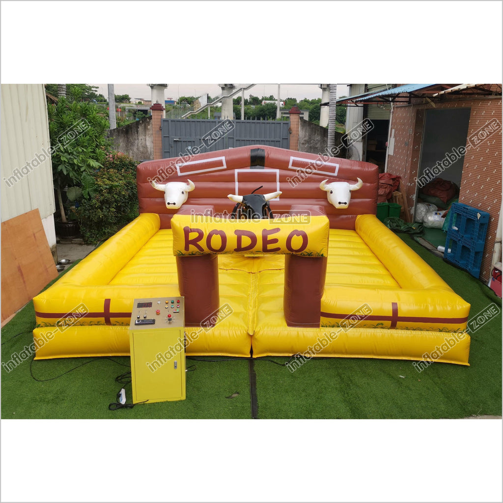 Fun Inflatable Bull Electric Bull Riding Inflatable Mechanical Bull Pr