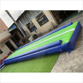 Blue Green Color Air Track Mat Gymnastic Mats Inflatable Air Track T