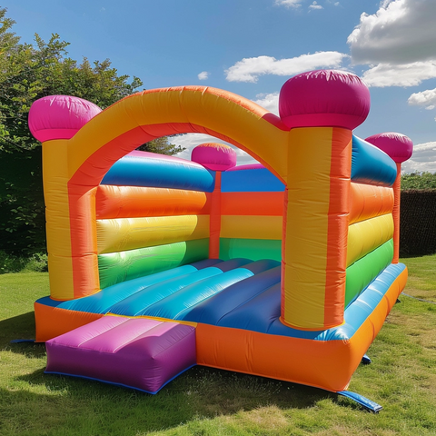 Small Moonwalk Party Bounce Outdoor Jump House Inflatable Bouncer Jumping Castle For Kids